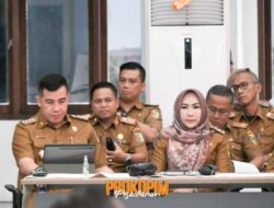 Bupati Pesawaran hadiri Rakor Kesiapan Menjelang Hari Raya Idul fitri.