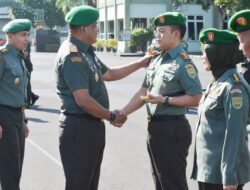 Dandim Tri Arto Subagio Resmi Menyandang Pangkat Kolonel.