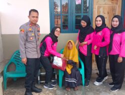 Polsek keKedaton Berbagi sembako momen Ramadhan