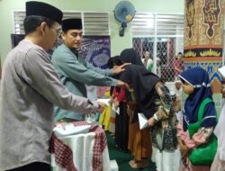 Lapas Kota Agung Taraweh Bersama petugas Lapas.