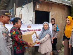 Wujud Nyata Polsek Sukarame Bantu Masyarakat.