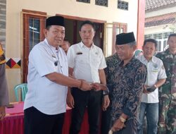 Pemerintah Pekon Teba Salurkan Bantuan Tunai Dana Desa.