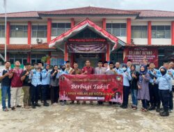 Lapas kota Agung Berbagi Takjil Dalam Rangka HBP.