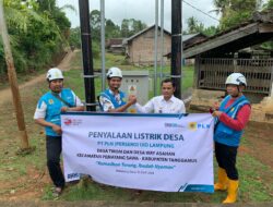 Jelang Idul fitri Pekon Tirom dan way Asahan bisa Nikmati Li.strik PLN.