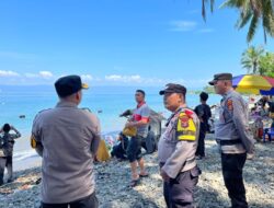 Perketat Pengamanan Objek Wisata ,Wakapolres Tanggamus Tinjau Lokasi.