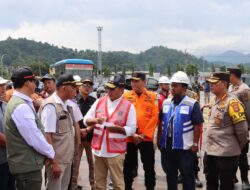 Kapolda Lampungi Menko PMK Dan Kabaharkam Polri pantau Arus Balik.