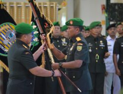 Brigjen TNI Iwan ma’ruf Zainudin,S.E ,Resmi jabat Danrem 043/Gatam.
