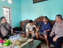 Wujud Kepedulian Sie Dokkes Polresta Lakukan Home Visit Anggota yang Sakit.