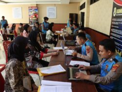Polresta Bandar Lampung,Lakukan Tahapan Pemeriksaan Administrasi Awal Calon Polri.