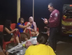 Razia Rutin Polsek Sukarame Amankan 2 pasang Muda mudi diKosan.