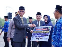 Pemkah Pringsewu Gelar Upacara Hardiknas &  Orda ke -27.