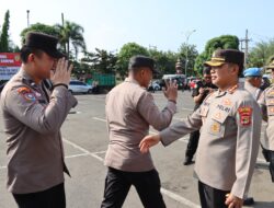 Pererat  Tali Silaturahim Polresta Halal Bihalal Bersama Jajaran.