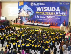 IBI Darmajaya Wisuda 323 Mahasiswa,Dua dari Madagaskar dan Uganda.