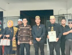 DPD Partai Umat Resmi Daftarkan Calegnya ke KPU Pringsewu.