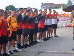 Uji Kemampuan Prajurit dan PNS Korem 043 Gatam Ikuti Samapta Periodek I