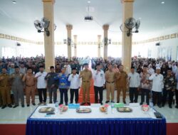 Pejabat Bupati Pringsewu Buka Bimbingan Manadik Haji 2023.