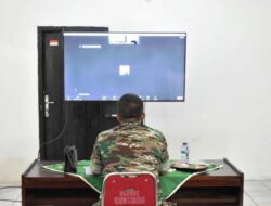Kunjungan Virtual Bersama Korem 043/Gatam Anggota DPD RI Serap Aspirasi Masyarakat.