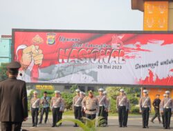 Kapolda Lampung Laksanakan Upacara Kebangkitan Nasiobal ke -115.
