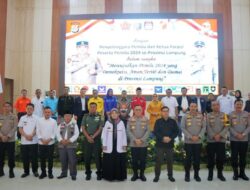 Danrem 043/Gatam Silaturahim Bersama Ketua Partai Politik dan Penyelenggara Pemilu.