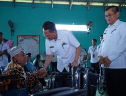 Pj. Bupati Pringsewu Tutup Kegiatan Unit Pelayanan Sosial Keliling.