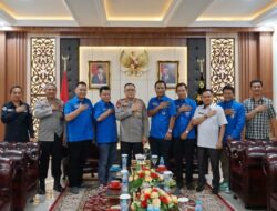 Kapolda Lampung Terima Audiensi Ketua DPD KNPI Lampung.