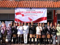 Dengan Tema Gotong Royong Membangun Peradaban dan Pertumbuhan Global,Lapas Kota agung Gelar Upacara.