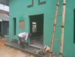 Rehab Balai Pertemuaan Warga Kampung Baru III Hampir Rampung.