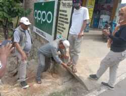 Diduga Pemasangan Air bersih SPAM PDAM Desa Kubu Batu Bermasalah.