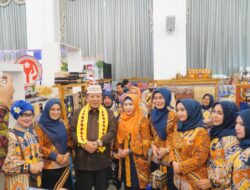Bupati Tanggamus Hadiri Pembukaan Festival Lampung Craft tahun 2023.