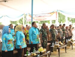 Kasilog  Kasrem 043/Gatam Ajak Masyarakat Lampung Biasakan Makan ikan Sejak Dini.