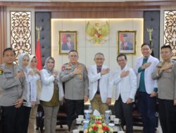 Kapolda Lampung Terima Kunjungan Perkumpulan Dokter Obstetri Ginekologi Lampung.