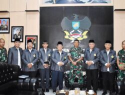 Danrem  043/Gatam Sambut Silaturahim LDII Lampung.