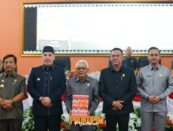 Kabupaten Pesawaran Mendapatkan Opini Wajar Tanpa Pengecualian dari Tim BPK RI.