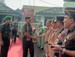 Kunjungi Kodim 0411/KM,KoremTekankan Bekerja dan Melaksanskan Tugas Pokok Dengan Ikhlas.