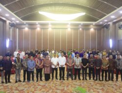Kasi Intel Kasrem 043/Gatam Hadiri Rapat Koordinasi Verifikasi administrasi Bacaleg DPD Dan DPRD Propinsi.