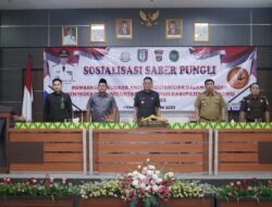 Pj,Bupati Pringsewu Buka Sosialisasi Saber Pungli.