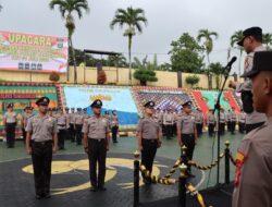 Dua puluh Delapan Personil Polres Tanggamus Naik Pangkat.