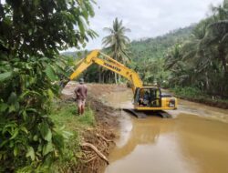 Dampak Hujan Beberapa hari yang lalu Tanggul  way Kerap Jebol.