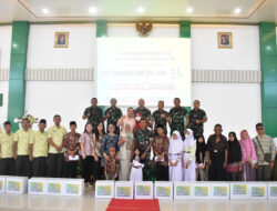 Ketua Yayasan Kartika Jaya Korem Ajak Pendidik dan peserta didik Utamakan Kedisiplinan.