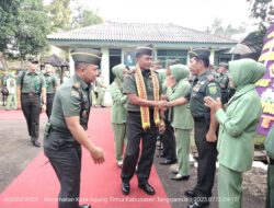 Kunjungan Kerja Danrem 043/Gatam dan Ketua Persit Chandra Kirana PD II/SWJ KeKodim 0424/Tanggamus