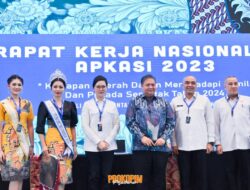 Bupati Pesawaran Menghadiri dan Berperan Sebagai Moderator Pada acara Pembukaan Rakernas APKASI