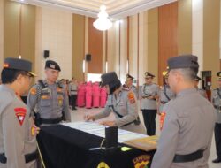 PoldaLampung Laksanakan Serah Terima kapolres  Jajaran