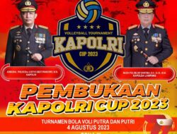 Volleyball Kapolri  Cup 2023  Polda Lampung Soap Juara