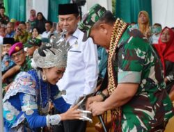 TMMD Ke117 Tahun 2023 0412 Lampung Utara Resmi Ditutup pangdam  II/Sriwijaya