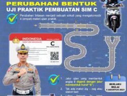 Ditlantas Polda Lampung Terapkan Pembaharuan Sirkuit Praktek  SIM C