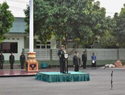 Korem 043/Gatam Gelar Upacara Peringatan HUT RI ke-78 then 2023