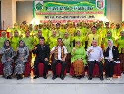Pejabat Bupati Pringsewu Kukuhkan  Pengurus DPC  Harpi Melati