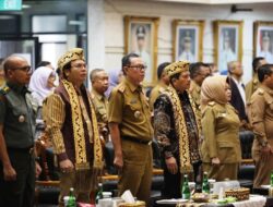 Hadiri  Serimonial Louching UHC Kasrem043/Gatam sampaikan apresiasi kepada BPJS
