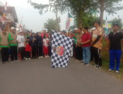 Gebyar HUT RI ke  -78 Perumahan Karunia Indah Lk III gelar Jalan Sehat , di Buka Oleh Camat Sukabumi