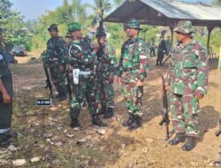 Kodim 0410/KBL gelar Latbak Jatri TW III  Thn 2023